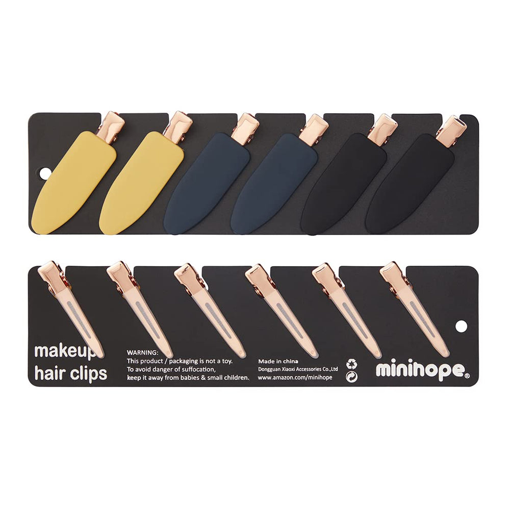 Clip minihope para flequillo, mantiene el peinado sin pellizcos.