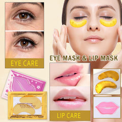 Mascarilla de labios Miniling con colágeno para labios hidratados.