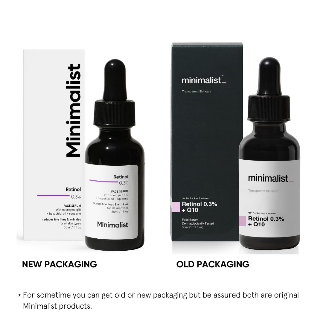Serum Minimalist: base de squalane estable que mejora la seguridad.
