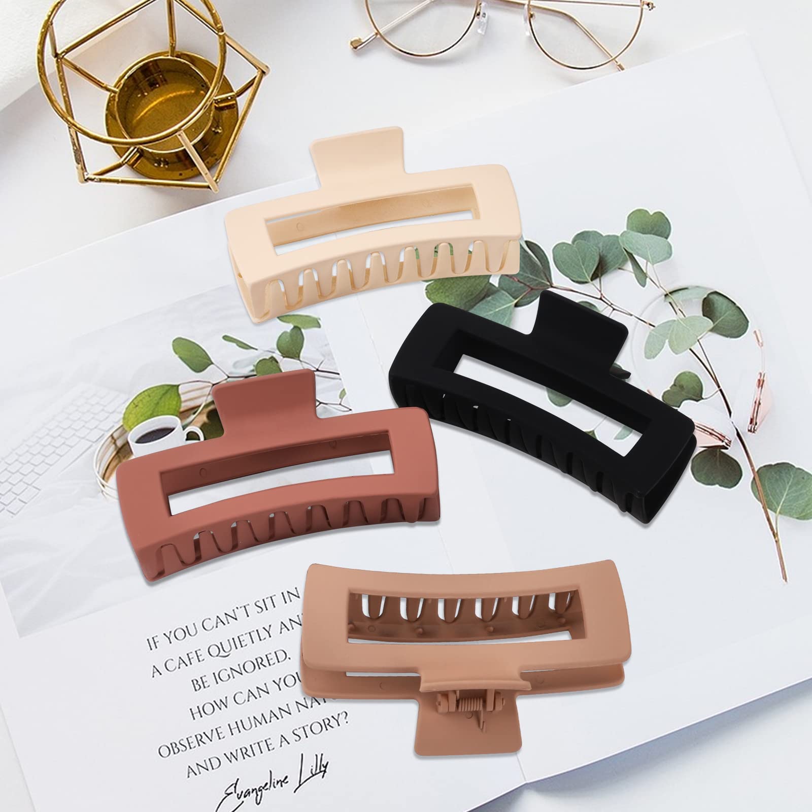 MINMUNJIU clip garras extra grandes 5 pulgadas: regalo ideal para mujeres y niñas
