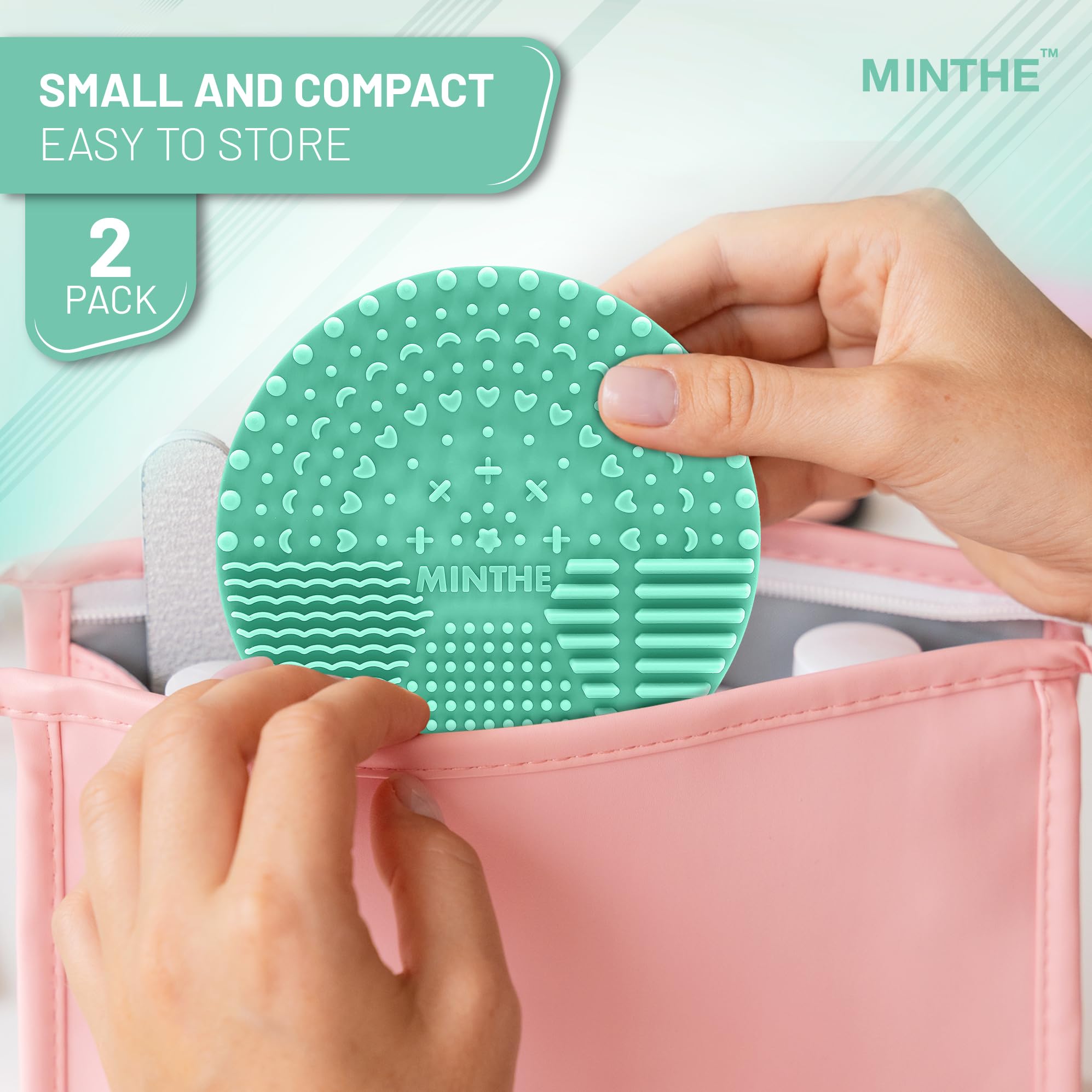 Doble paquete: MINTHE ofrece dos tapetes para casa y viaje.
