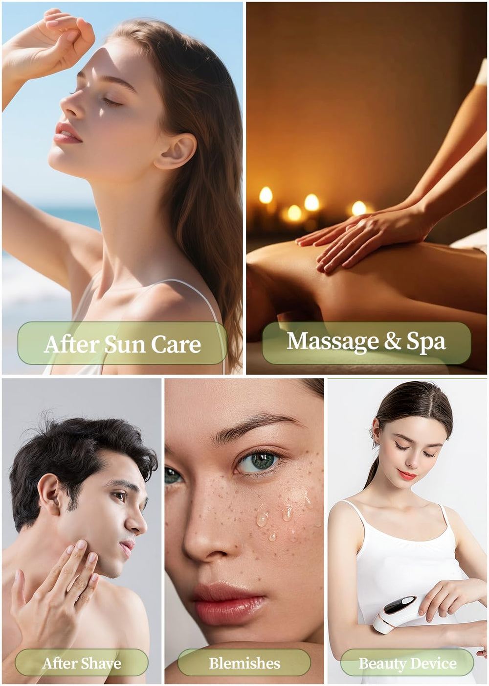 Aplicación rápida Miraclair: se absorbe sin residuo, perfecta antes del maquillaje.