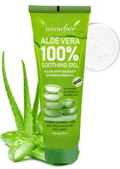 Gel Miraclair Aloe Vera para rostro: alivio suave y rápido para piel sensible.