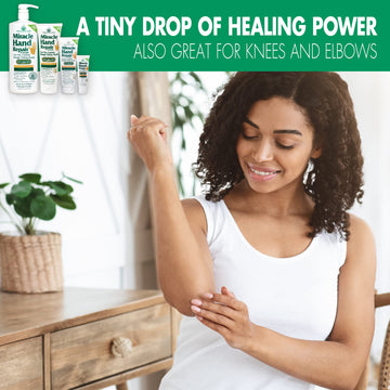 Miracle of Aloe crema para manos, ayuda a codos ásperos.