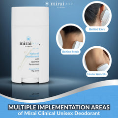 Extracto de persimón japonés presente en Mirai Clinical para purificar y desodorizar.