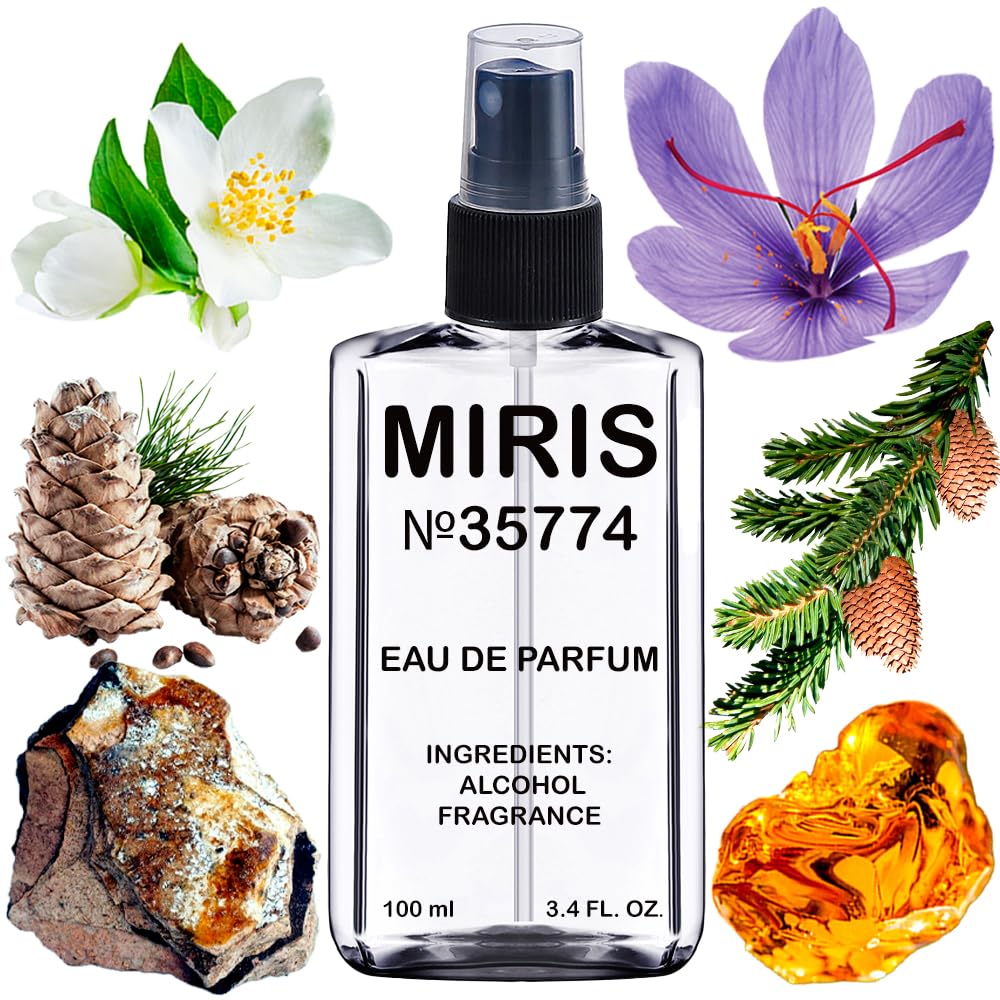 MIRIS No. 35774 muestra botella-vertido para fragancia duradera en uso diario