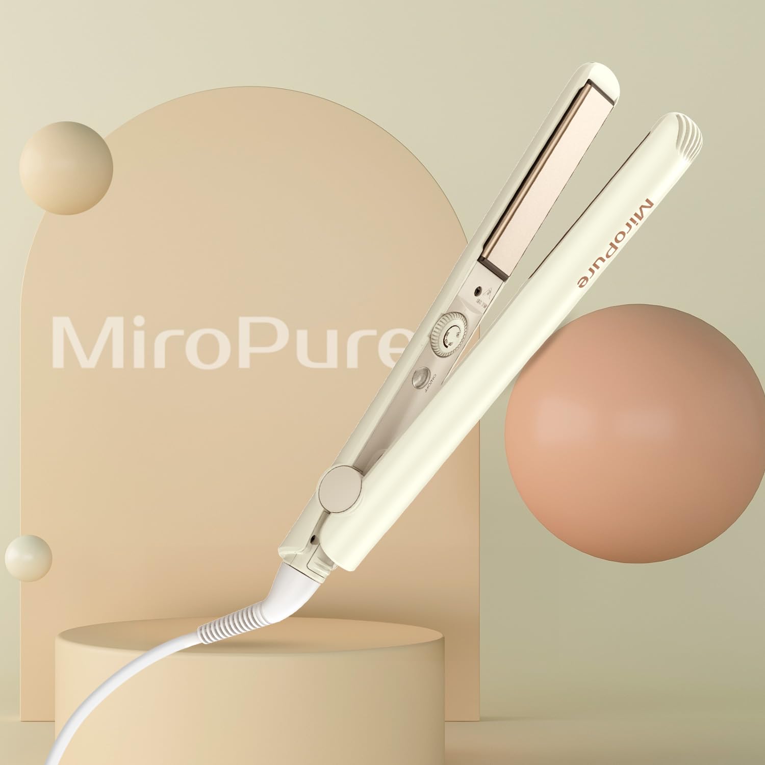 Diseño beige elegante y ergonómico para uso diario