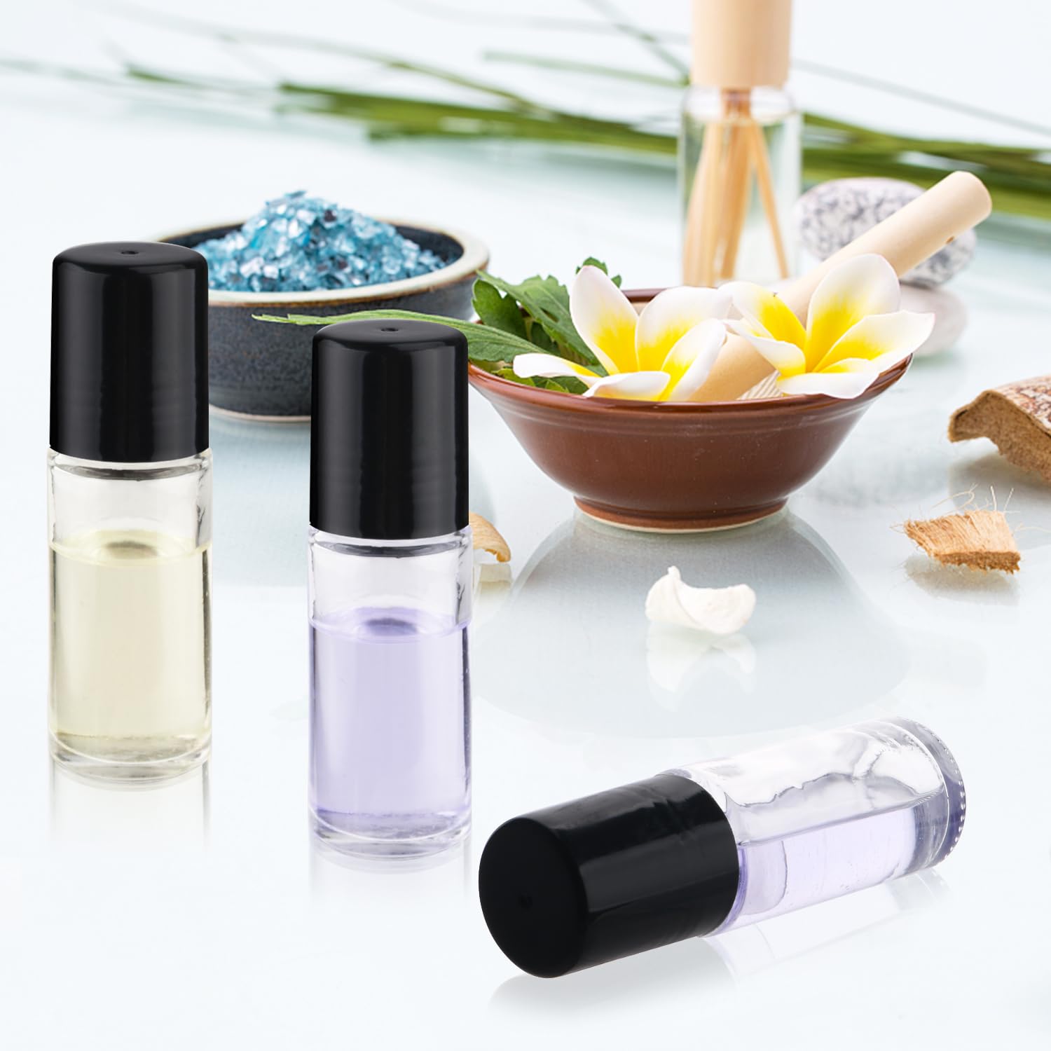 Vidrio resistente que conserva aromas y propiedades de tus mezclas.