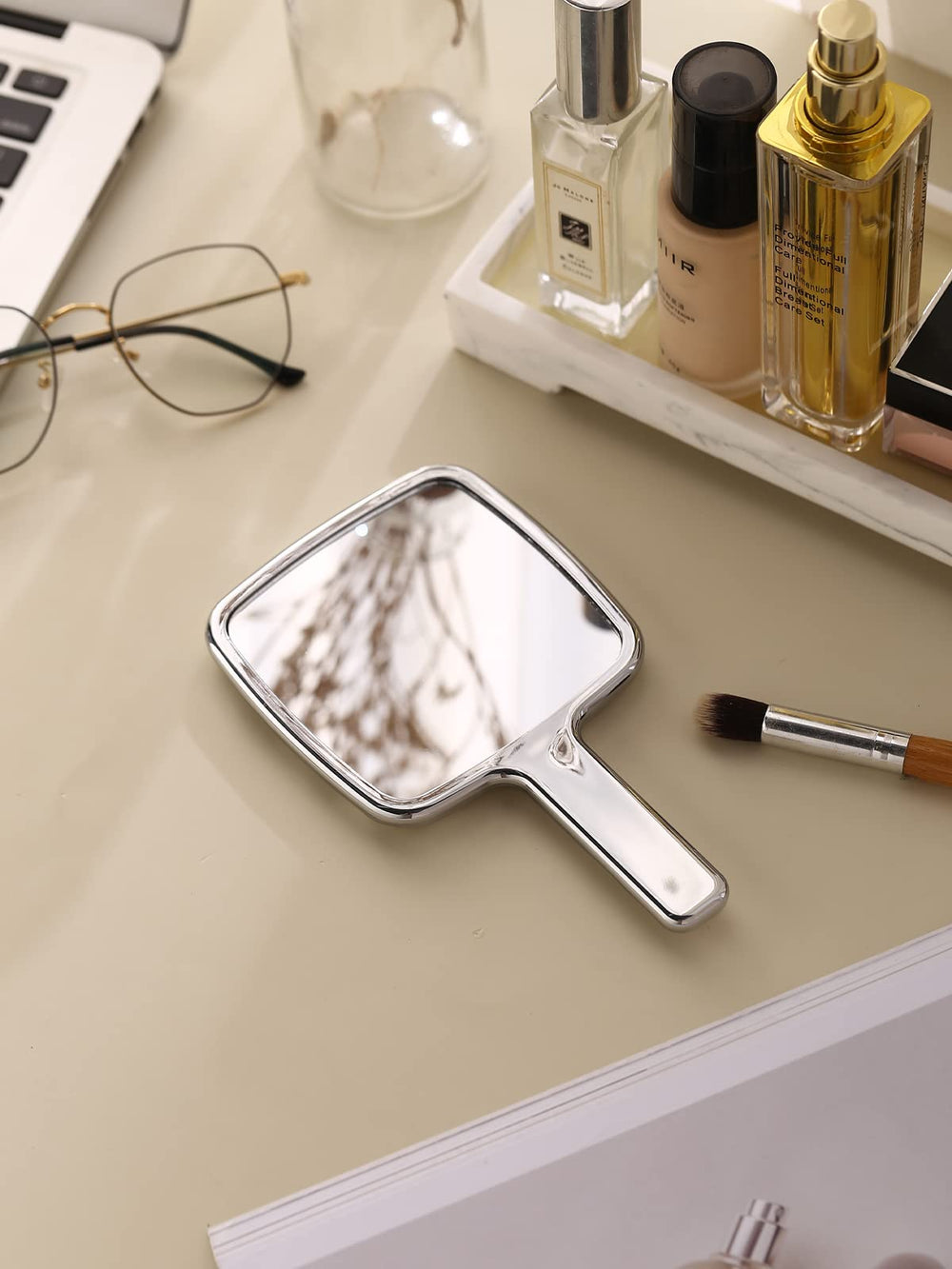 MIRRORNOVA tamaño pequeño para bolso, listo para retoques