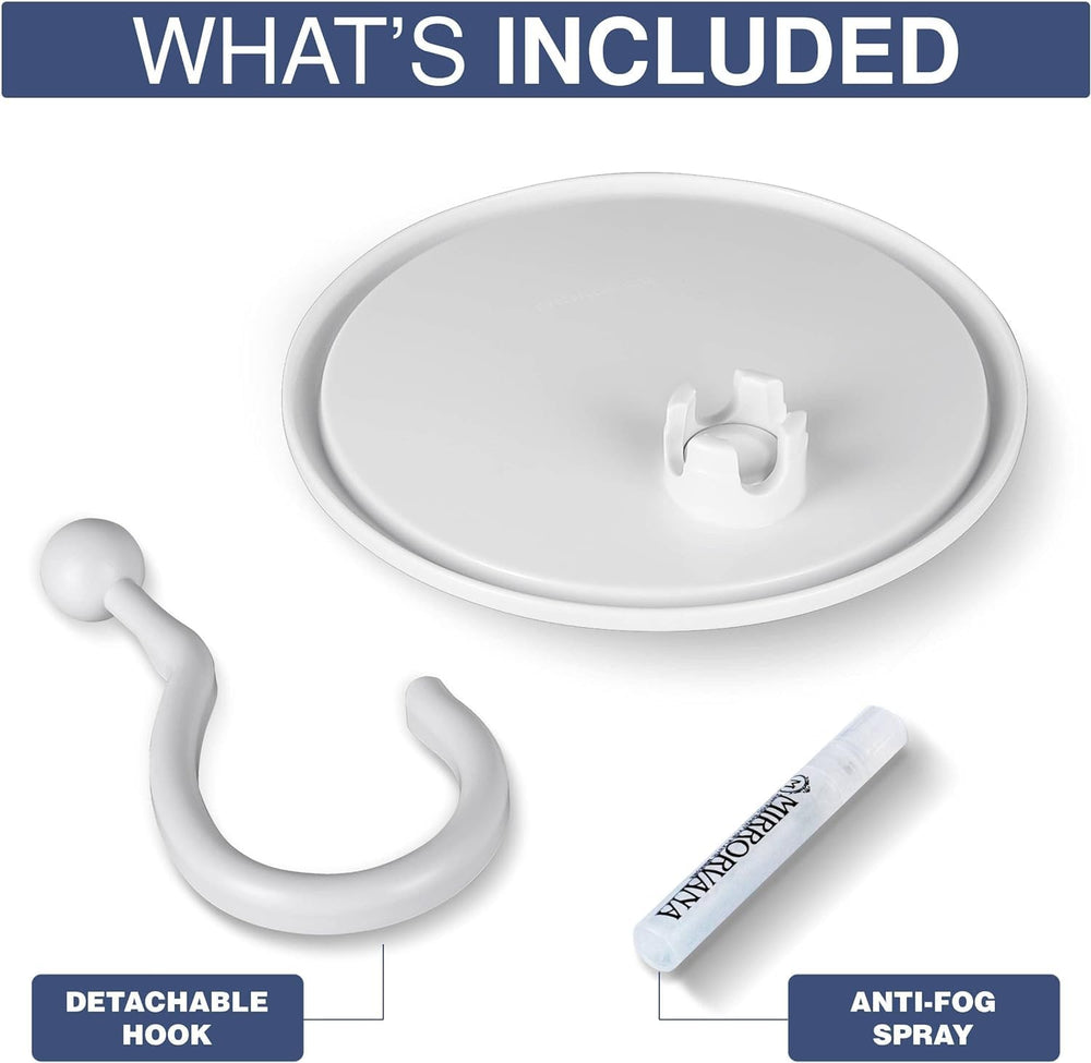MIRRORVANA: spray antivaho incluido para mantenimiento continuo