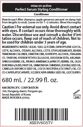 Mise En Scene Perfect Hair Perfume Conditioner: uso tras el champú para un acabado listo.