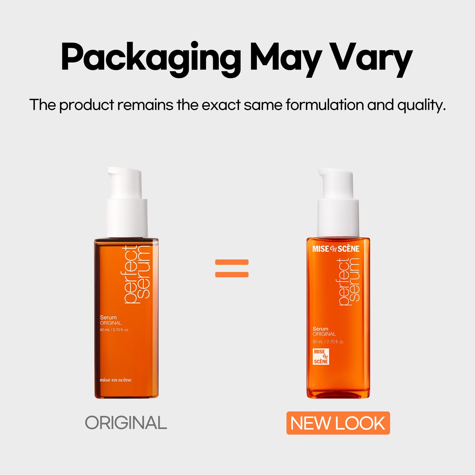 Mise En Scene Perfect Serum Original provides heat protection up to 446°F.