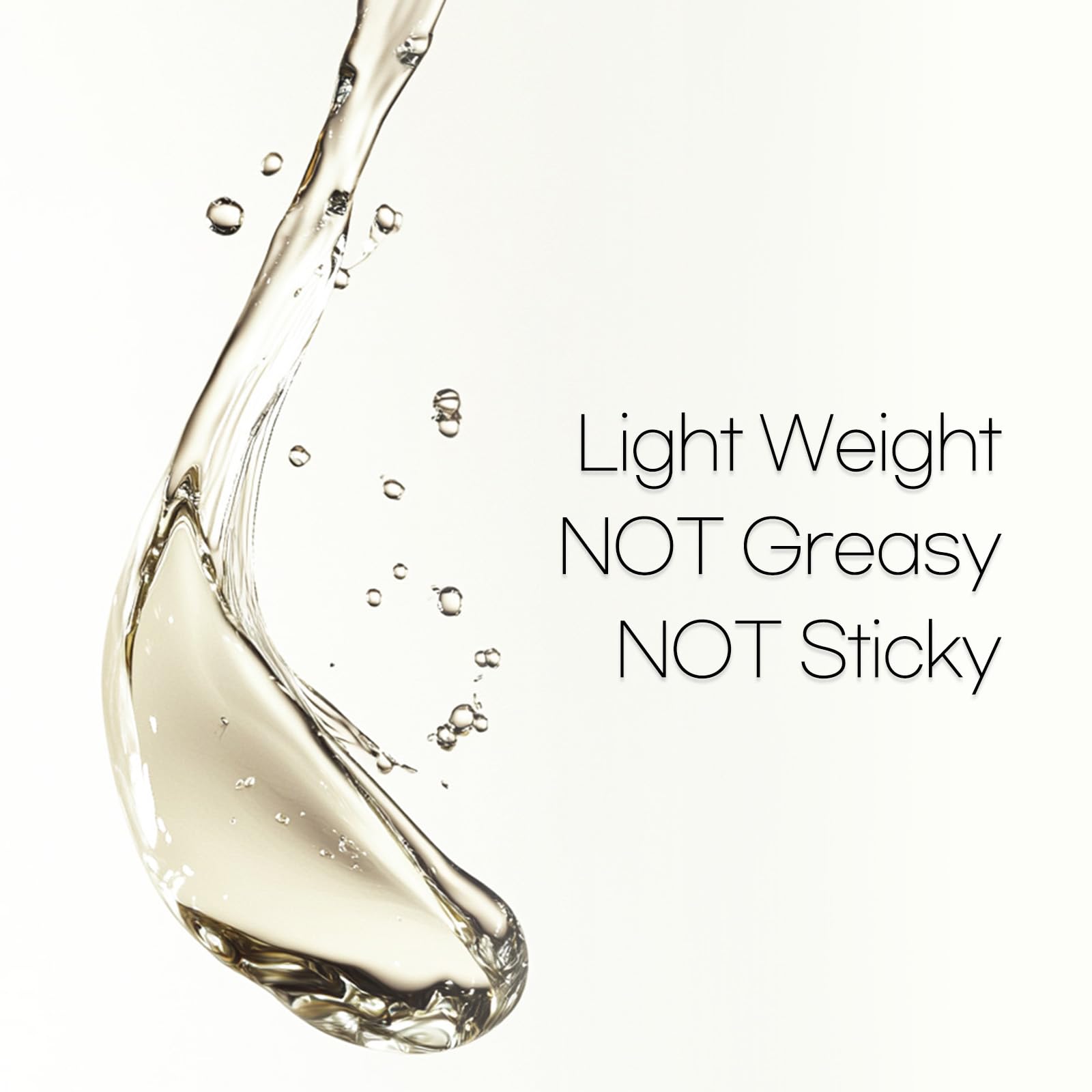Aplicación diaria de Mise En Scene Perfect Serum Watery en cabello fino