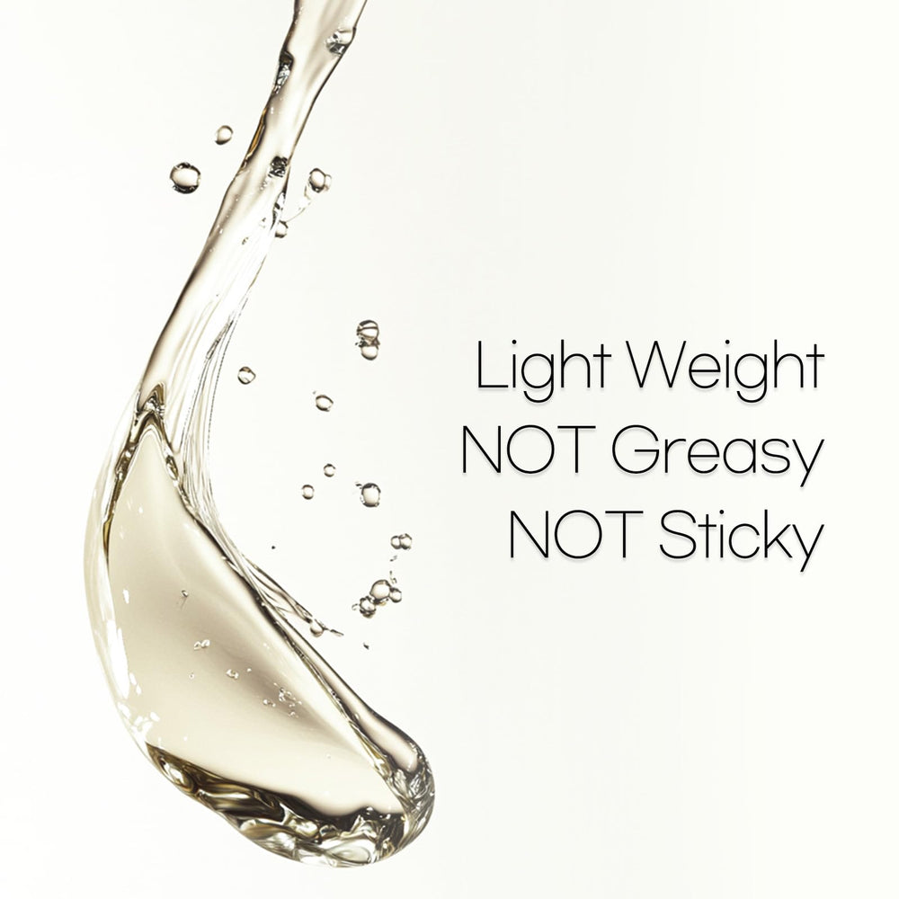 Aplicación diaria de Mise En Scene Perfect Serum Watery en cabello fino