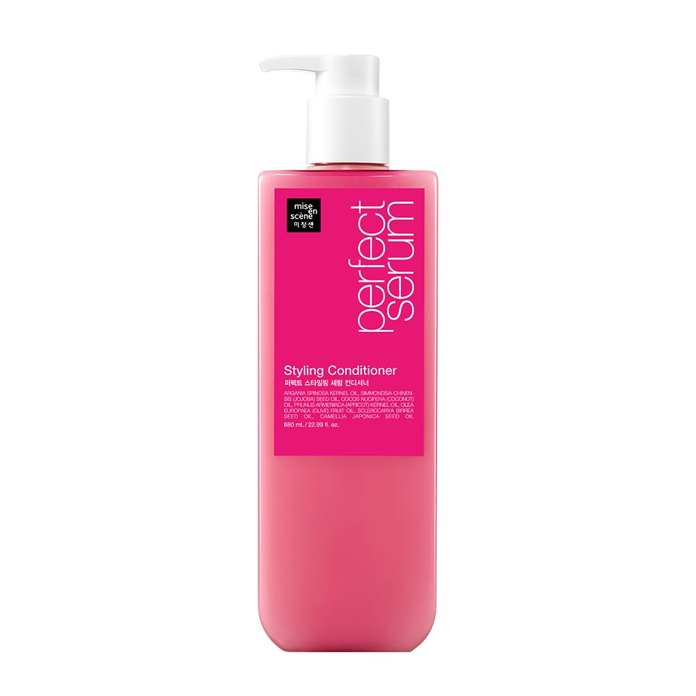 Mise En Scene Perfect Hair Perfume Conditioner: botella lista para uso diario.