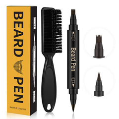 MISICH lápiz para barba con cuatro puntas, definición rápida y natural