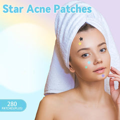 Parche estrella de 14 mm MISMALS para granos grandes y visibles.