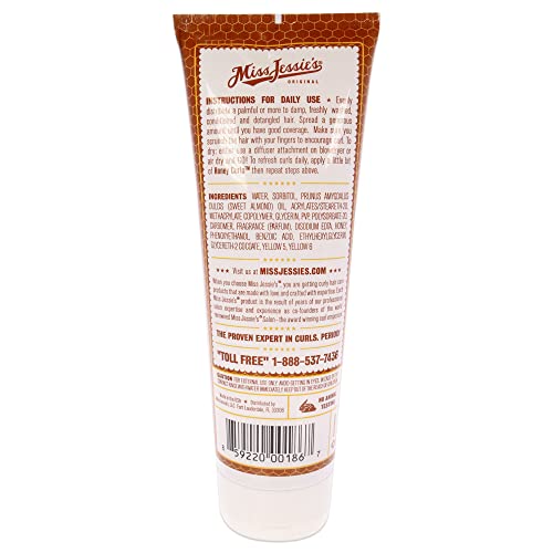 Miss Jessie's Honey Curls Emulsión con aplicación suave para rizos bien definidos