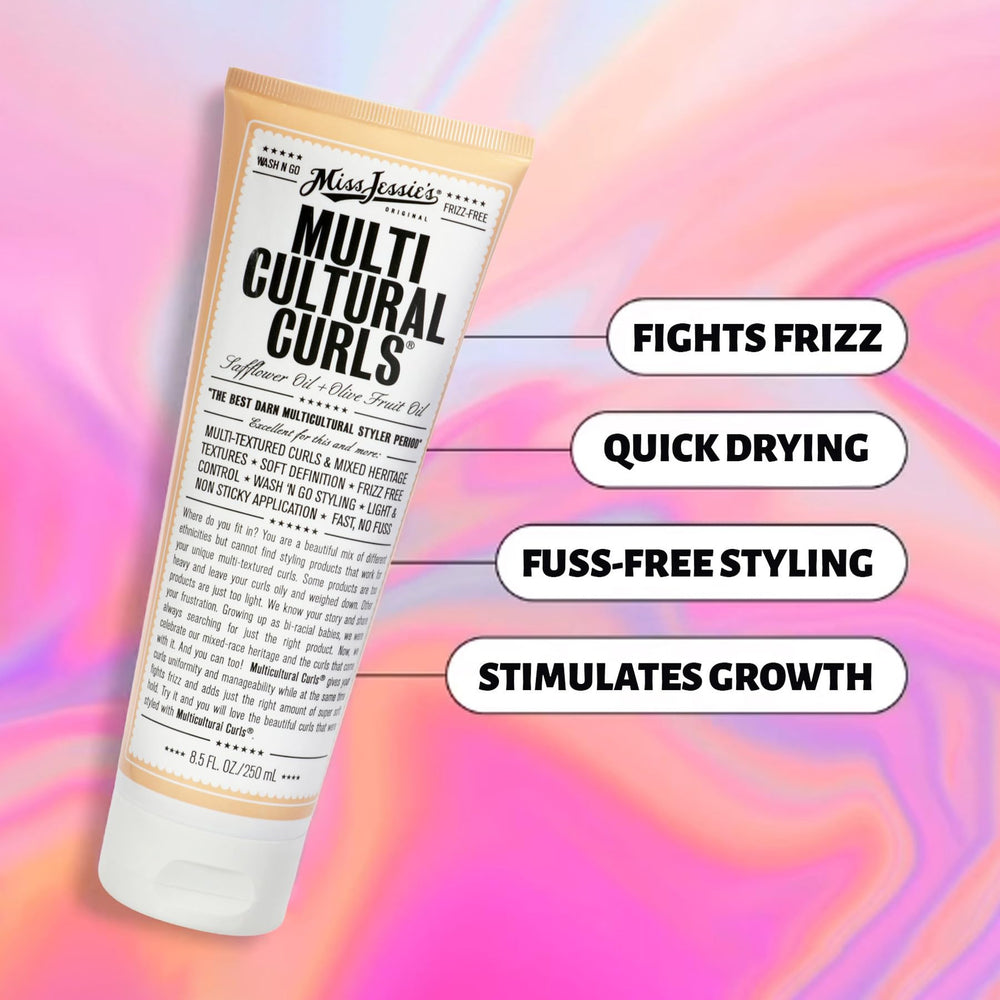 Miss Jessie's Multicultural Curls aporta textura definida para rizos uniformes