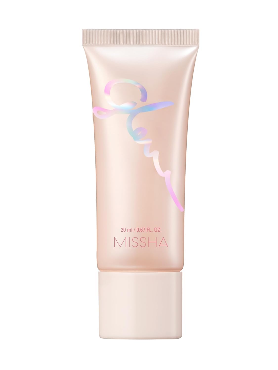MISSHA bálsamo brillo piel envase compacto de 20 ml para viaje.