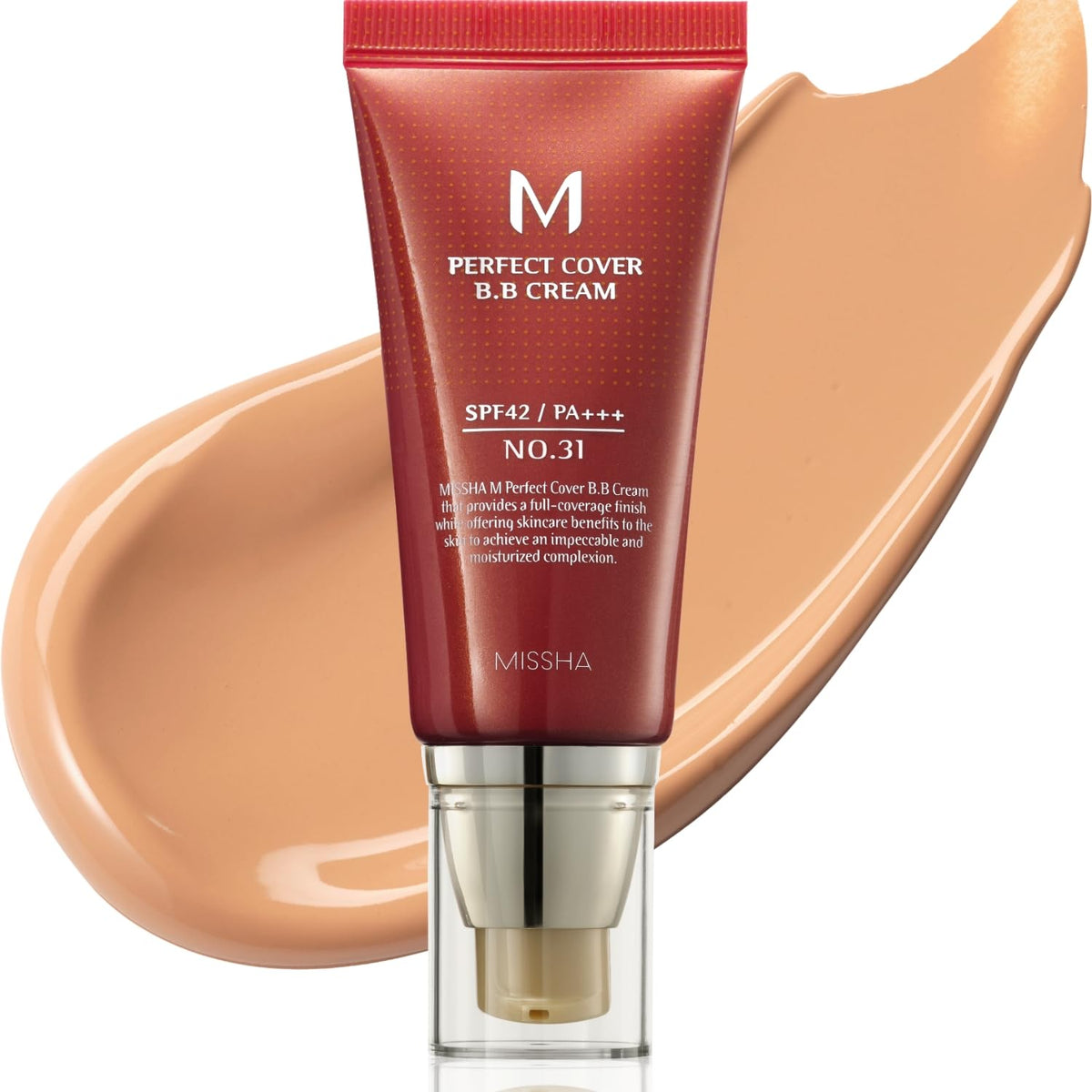 Missha crema BB envase cómodo para uso diario.