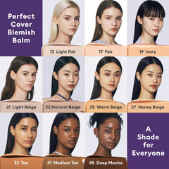 MISSHA M Perfect Cover Serum BB Cream No.45, tono Deep Mocha frío para pieles con subtono frío