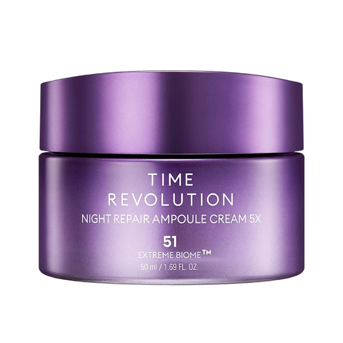 MISSHA Revolución Temporal: crema nocturna en envase elegante para cuidado nocturno.
