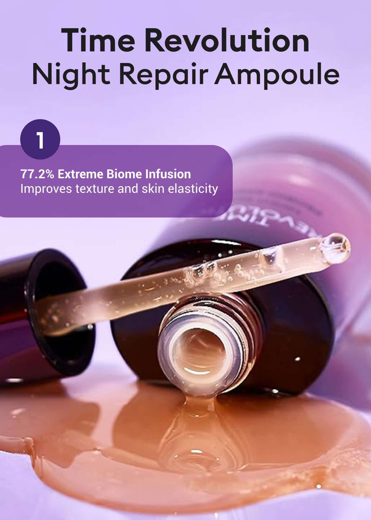 MISSHA Revolución Temporal Reparación Nocturna 5X crema 10 ml aplicación suave nocturna.