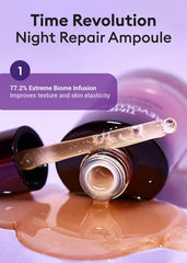 MISSHA Revolución Temporal Reparación Nocturna 5X crema 10 ml aplicación suave nocturna.