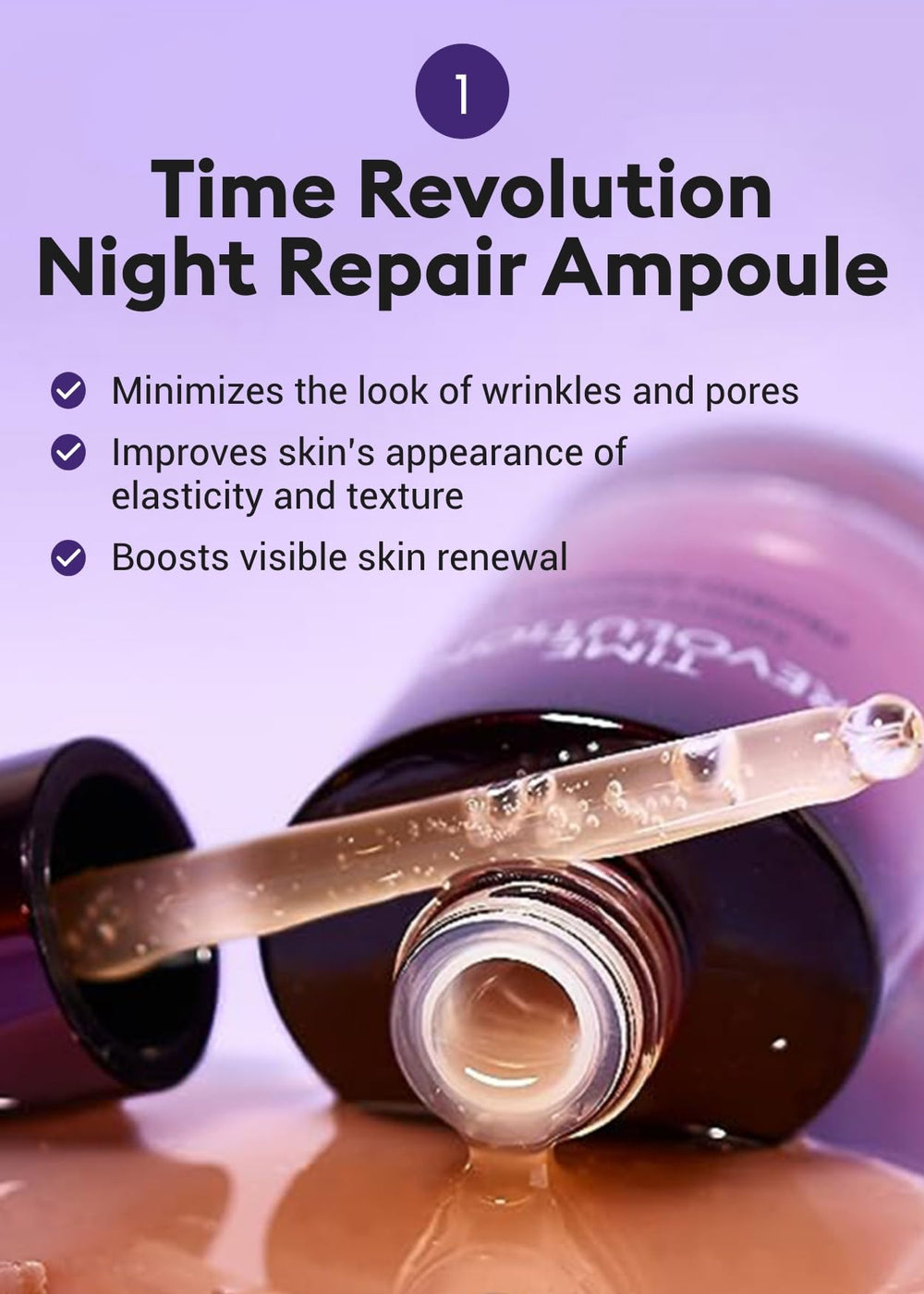 MISSHA Revolución Temporal Reparación Nocturna 5X crema 50 ml aporta nutrición y elasticidad.