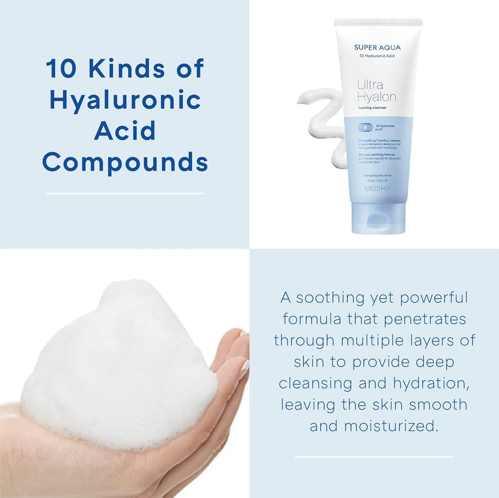 MISSHA Super Aqua Ultra Hyalron, protege la barrera cutánea y ayuda a la piel a sentirse renovada
