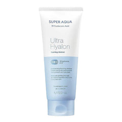 MISSHA Super Aqua Ultra Hyalron, espuma limpieza facial, limpia y refresca la piel