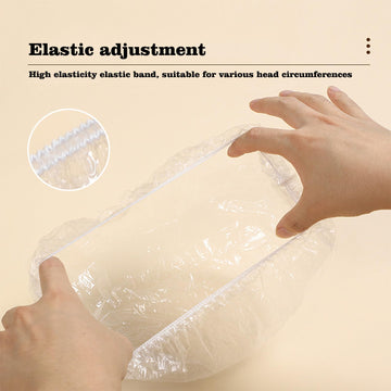 Gorro elástico MISSJOJIAY, talla amplia para cabello corto a medio.