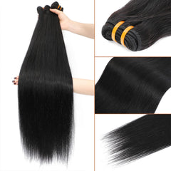 Missking bundles densidad ideal 4x100g para cobertura natural en pelucas.