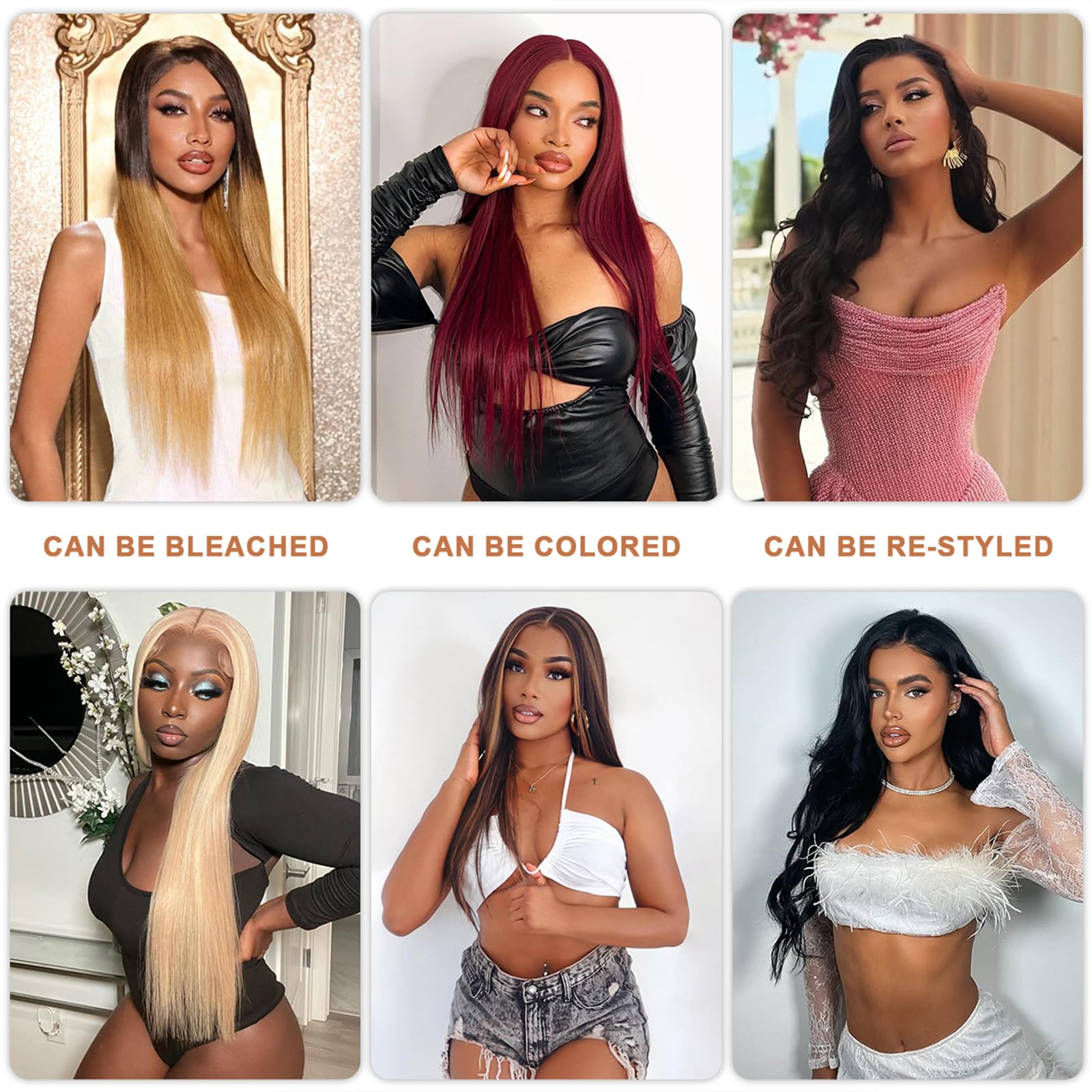 Missking bundles mechas verticales suaves para una caída elegante.