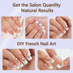 Misssix soft gel tips with shallow curve for comfortable wear