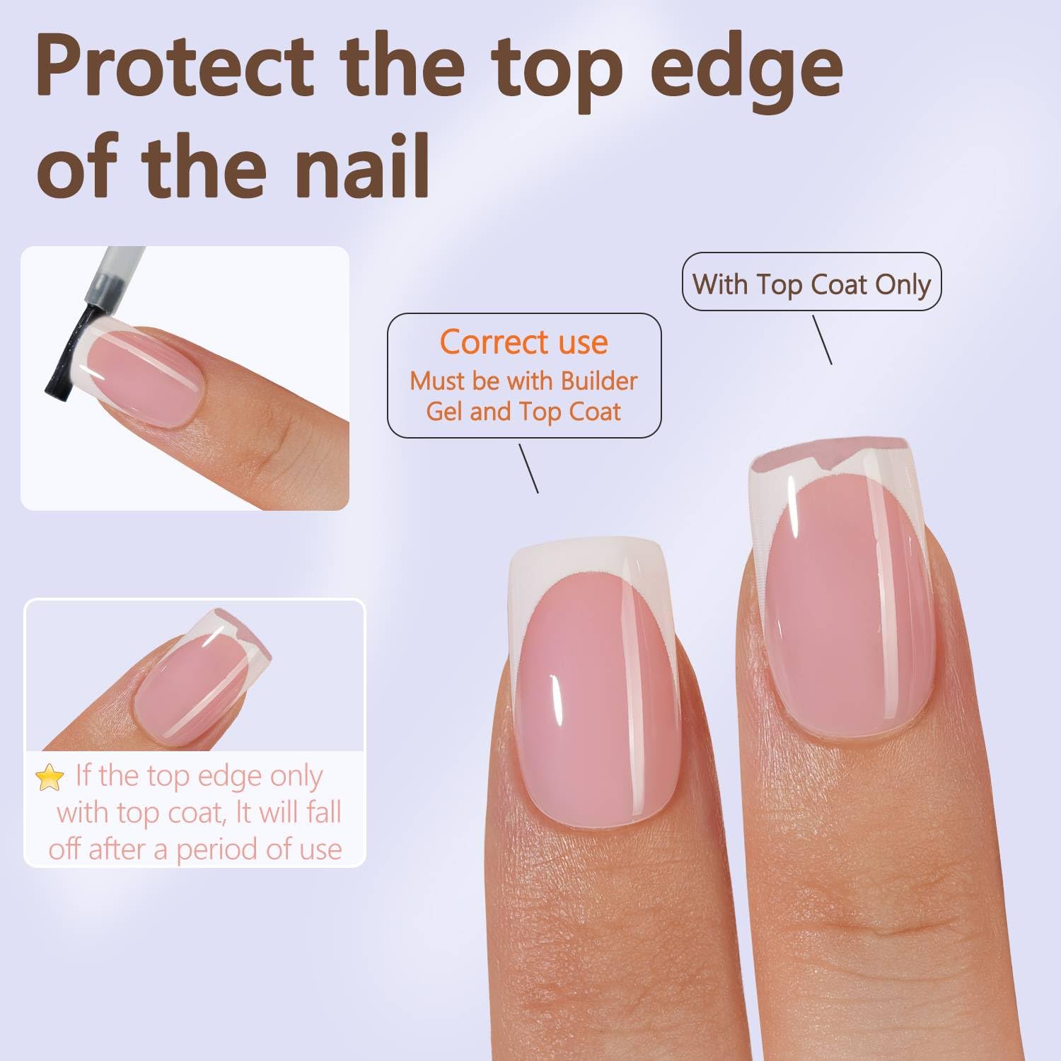 Misssix Frances Gel Tip, listo para arte casero, ideales para personalizar uñas en casa.