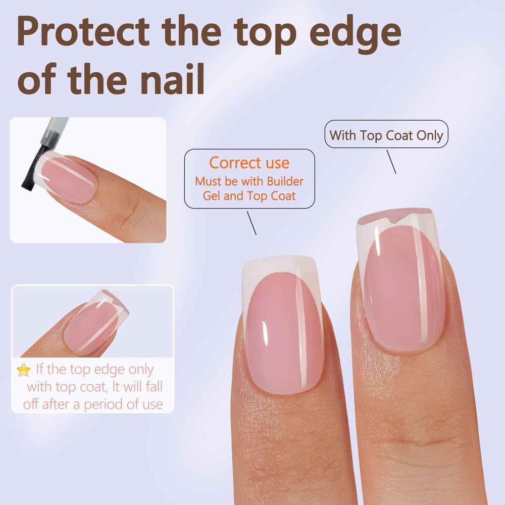 Misssix Frances Gel Tip, listo para arte casero, ideales para personalizar uñas en casa.