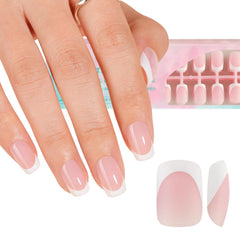 Misssix French Gel Nail Tips 150Pcs packaging for quick DIY manicure.