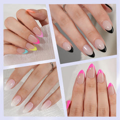 Misssix kit uñas pegables 15 tallas: ajuste perfecto para todas las uñas.