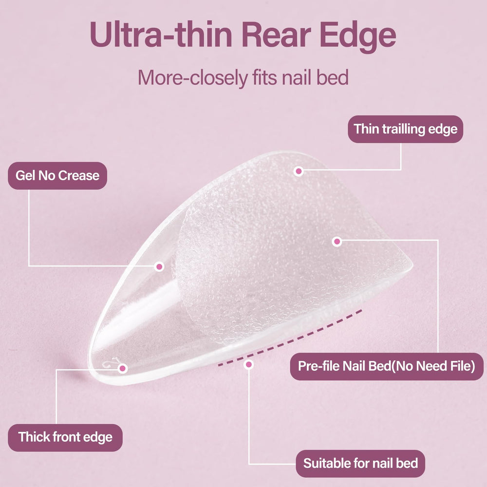 Misssix portable UV/LED lamp enables quick at-home curing.