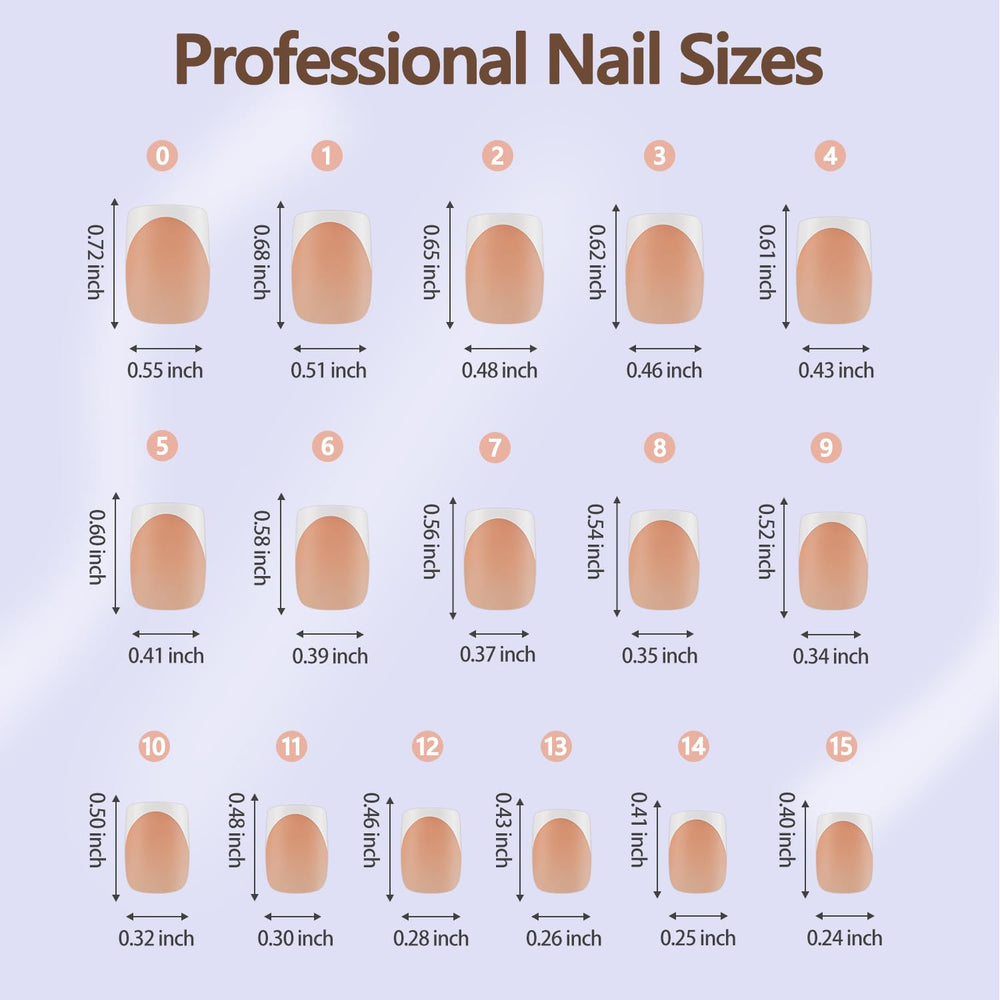 Misssix thin back edge provides comfortable fit on natural nails.