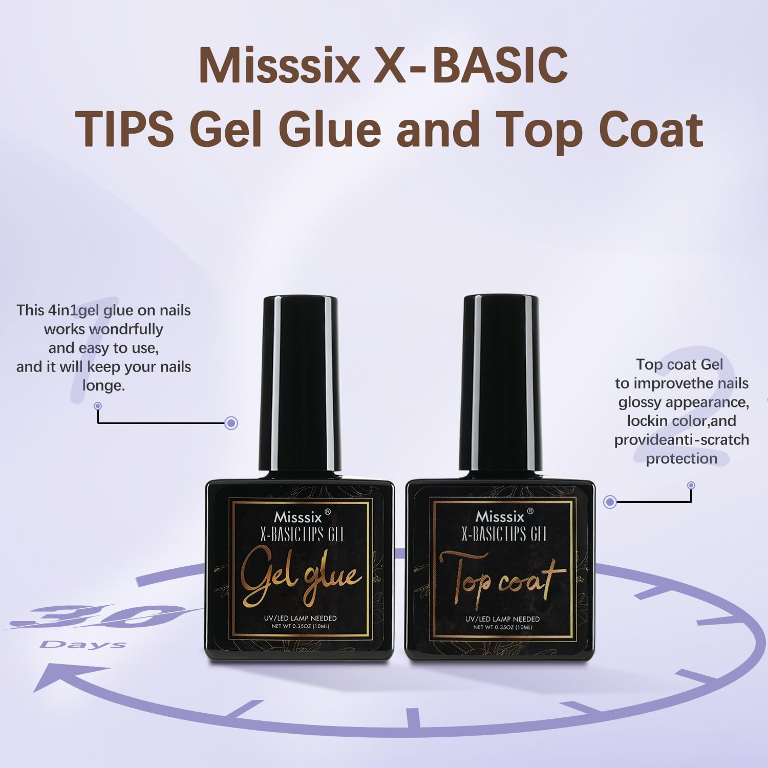 Misssix tip suave con curva para ajuste cómodo.