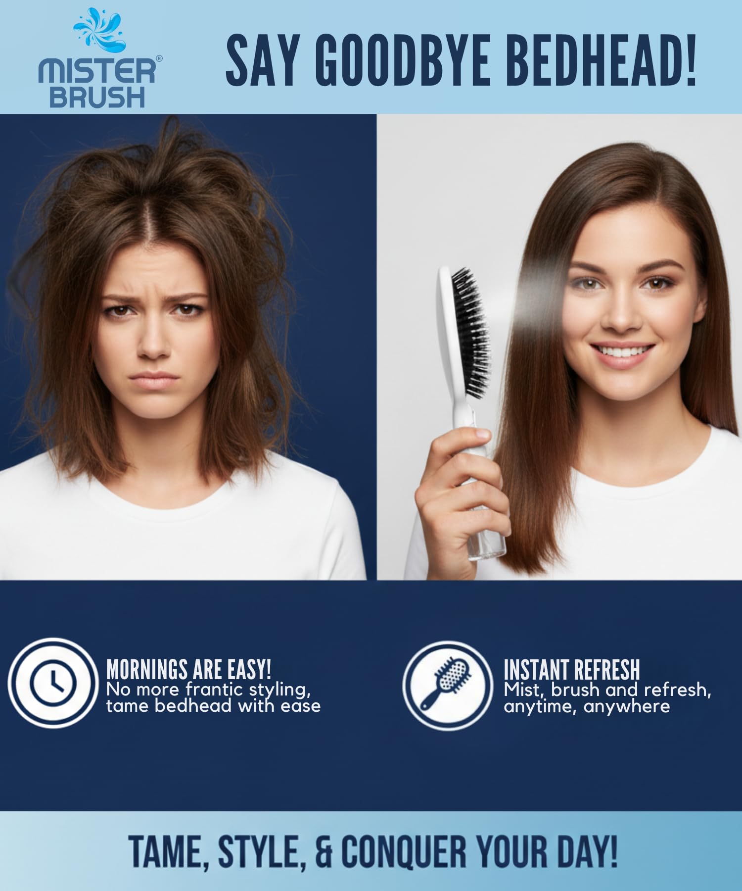 Mister Brush Navy, diseño compacto y ligero para llevar