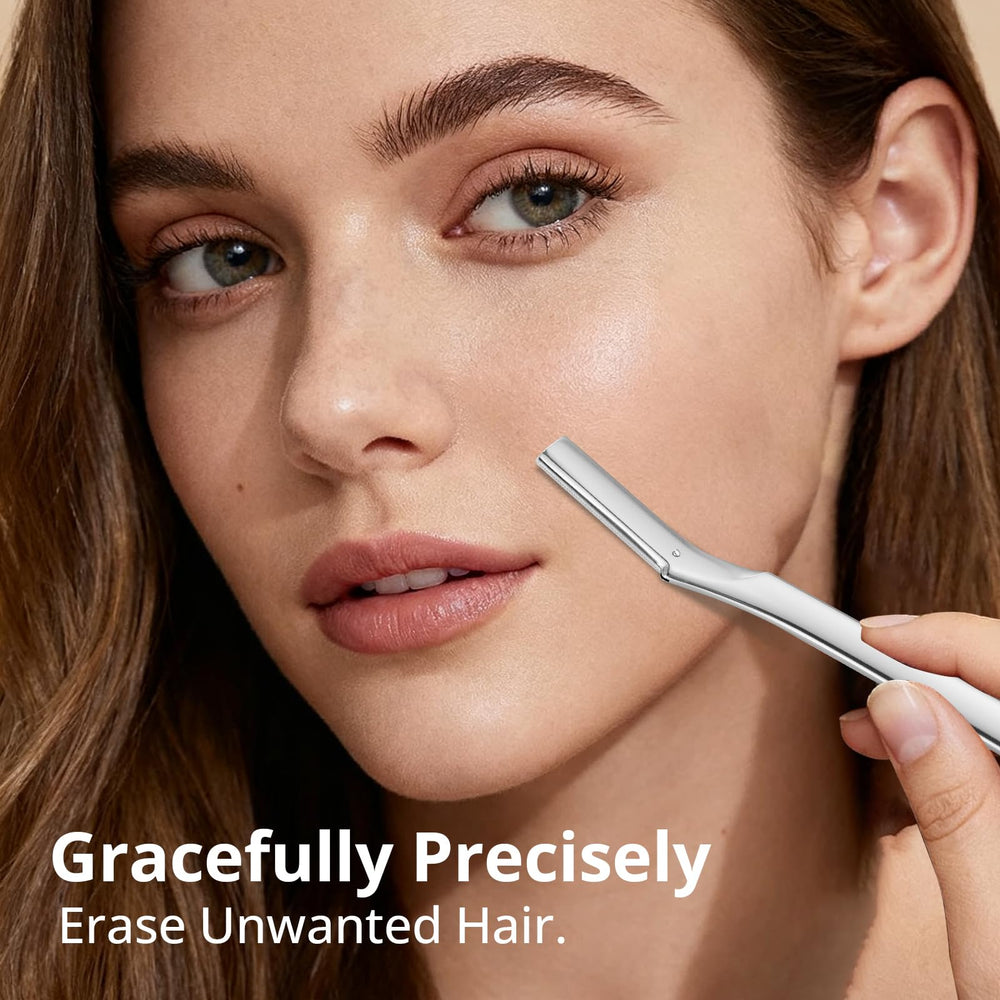 Mistfree Dermaplane Razor, limpieza rápida y almacenamiento seguro tras el uso.