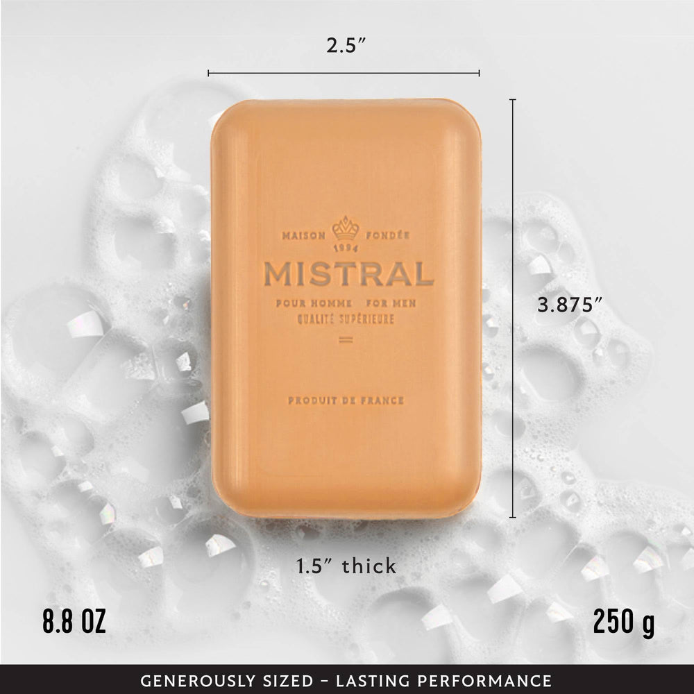 Jabón hidratante Mistral con argán y glicerina para piel suave