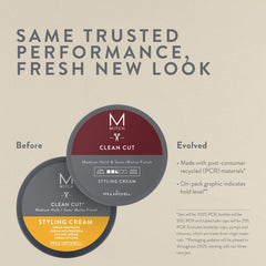 MITCH Clean Cut Styling Cream bottle for convenient daily styling