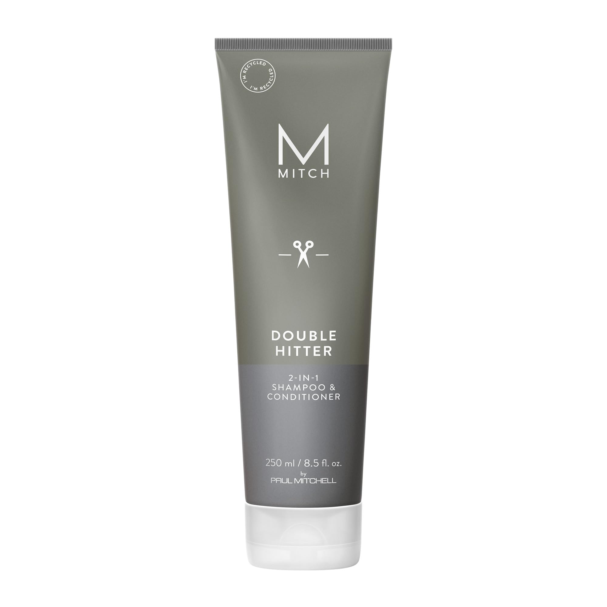 MITCH Double Hitter, botella con empaque ecológico para uso diario.
