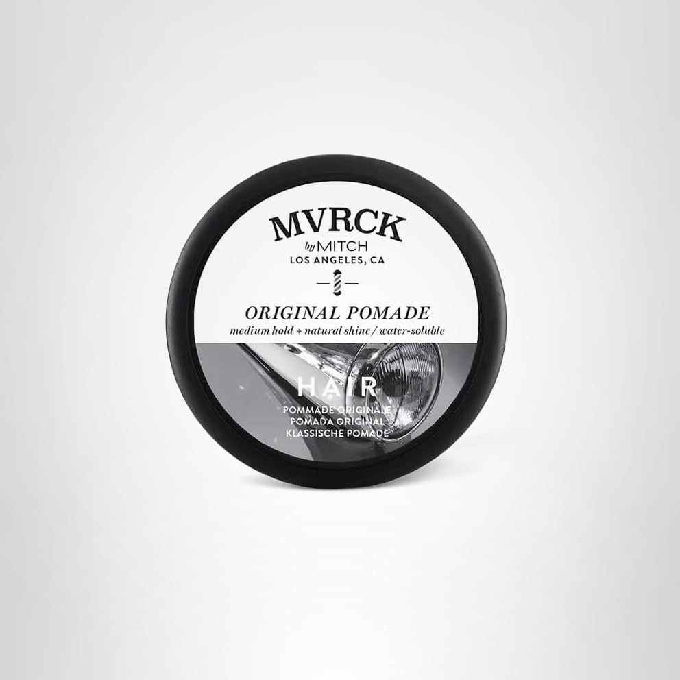 MITCH Original Pomade uso recomendado para peinados flexibles y definidos.