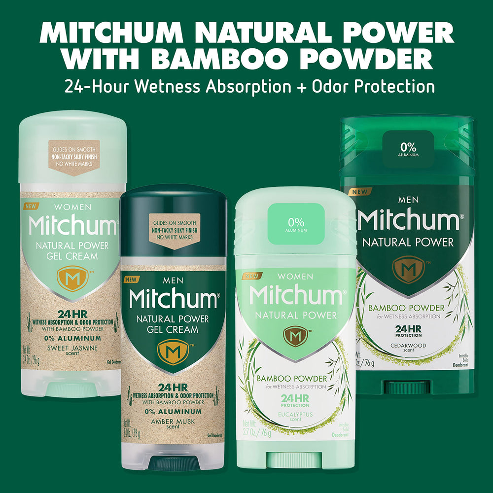 Mitchum Cuidado de la piel, ingredientes que dejan sensación suave